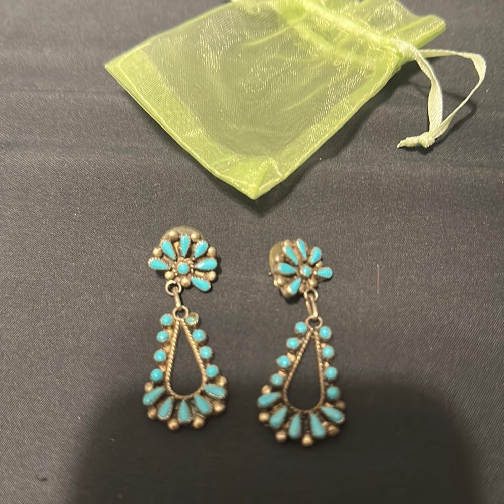Turquoise earrings